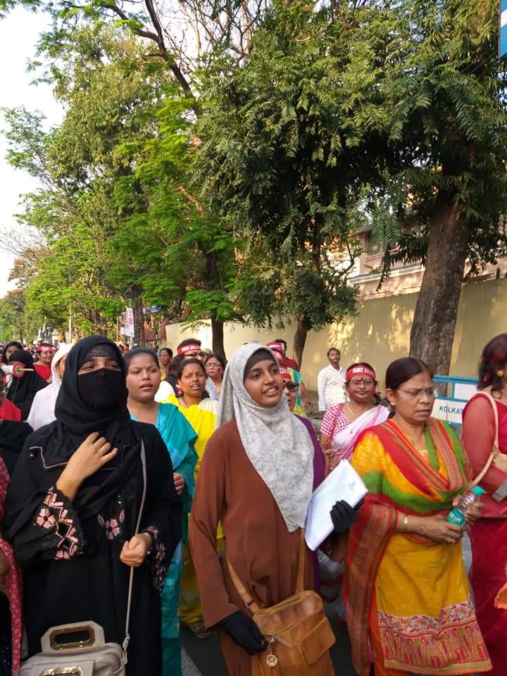 International Working Women's Day Rally Kolkata 2020