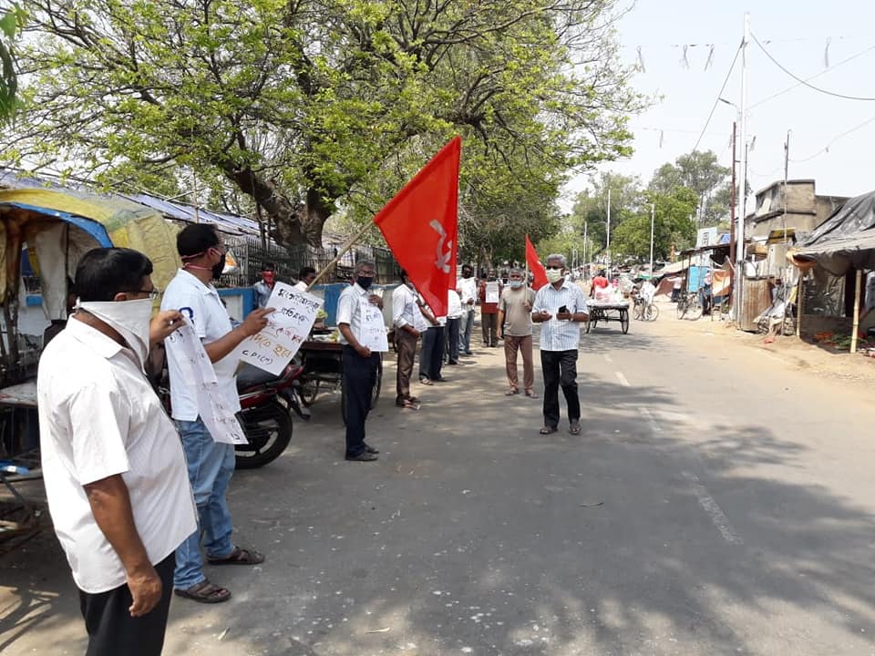 Protest for ration