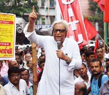 বর্ষীয়ান সিপিআই(এম) নেতা তথা সর্বভারতীয় শ্রমিক  নেতা শ্যামল চক্রবর্তীর জীবনাবসান...