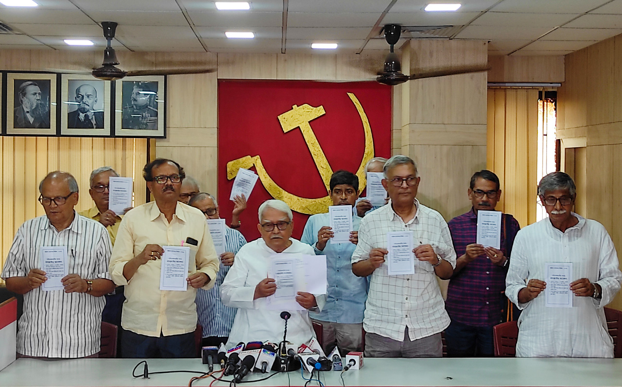 Appeal of Left Front towards the residents of West Bengal