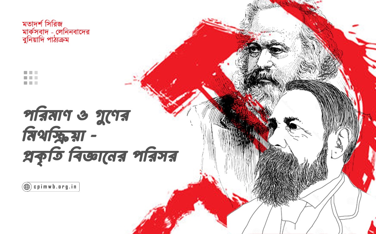 মতাদর্শ সিরিজ (পর্ব ১০): পরিমাণ ও গুণের মিথস্ক্রিয়া- প্রকৃতি বিজ্ঞানের পরিসর