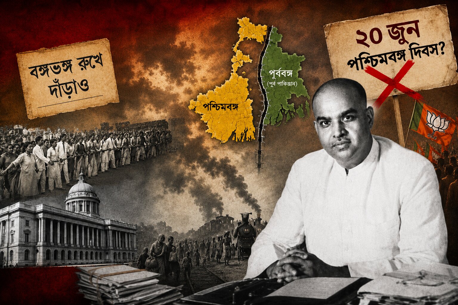 বিজেপি’র ‘পশ্চিমবঙ্গ দিবস’ — সম্পূর্ণতই ভুল এবং অনৈতিক